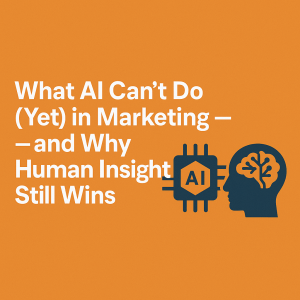 humans still win for marketing